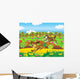 The Life on the Farm Wall Mural