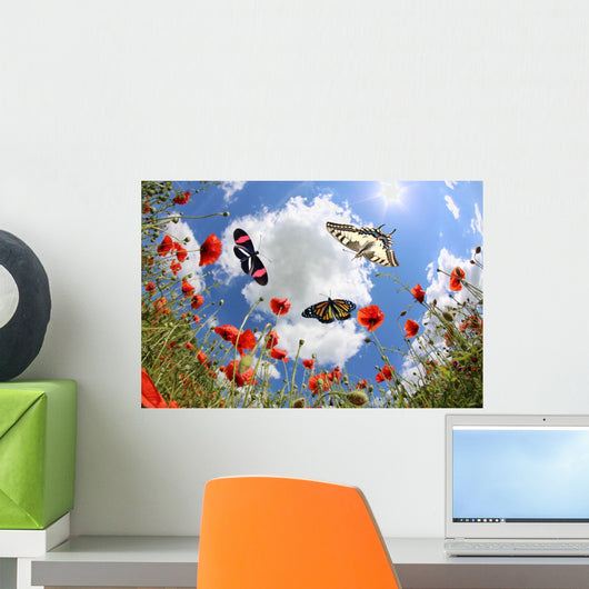 Butterflies Wall Mural
