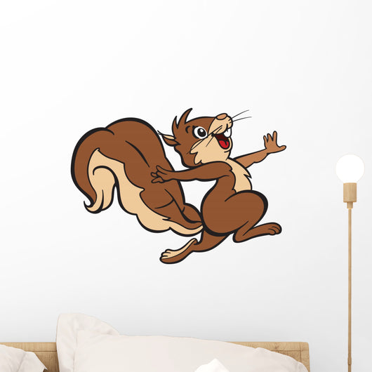 Dancing Squirell Wall Decal
