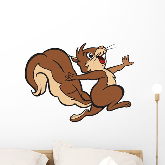 Dancing Squirell Wall Decal