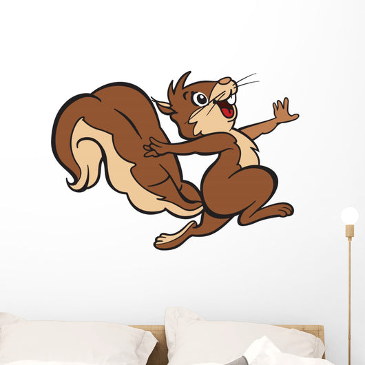 Dancing Squirell Wall Decal
