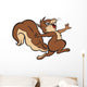 Dancing Squirell Wall Decal