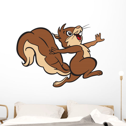 Dancing Squirell Wall Decal