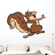 Dancing Squirell Wall Decal