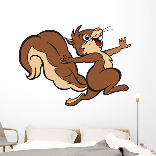 Dancing Squirell Wall Decal