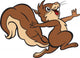 Dancing Squirell Wall Decal