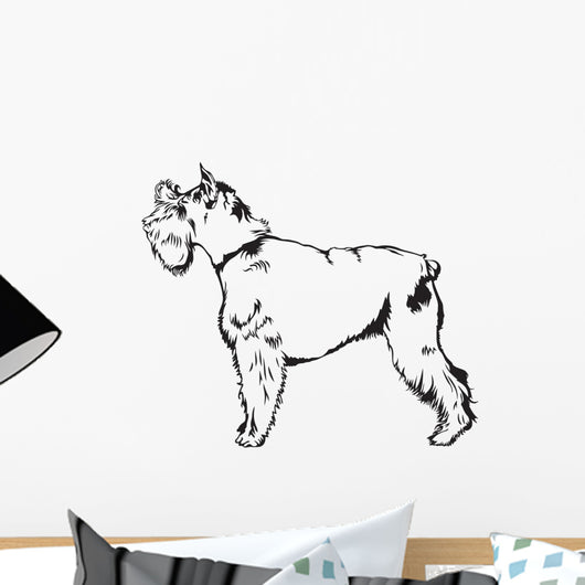 Schnauzer Dog Breed Wall Mural