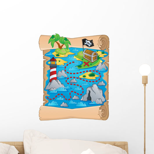 Treasure Map Theme Image