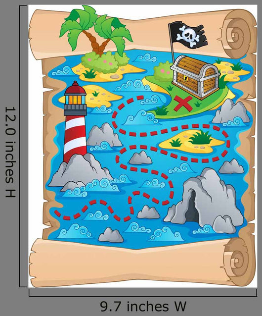 Treasure Map Theme Image