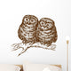 Owls Branch Wall Decal