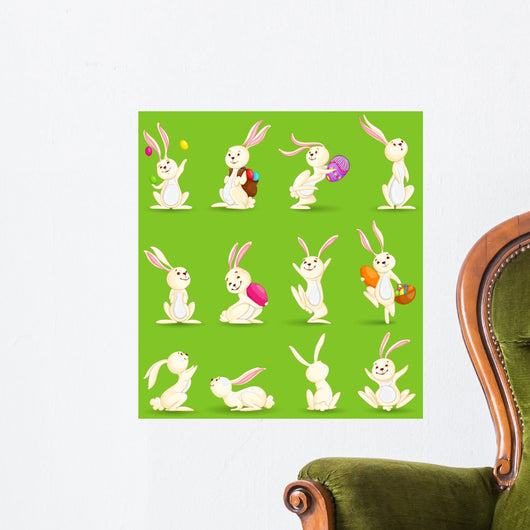 Vector Illustration Collection Easter Wall Mural