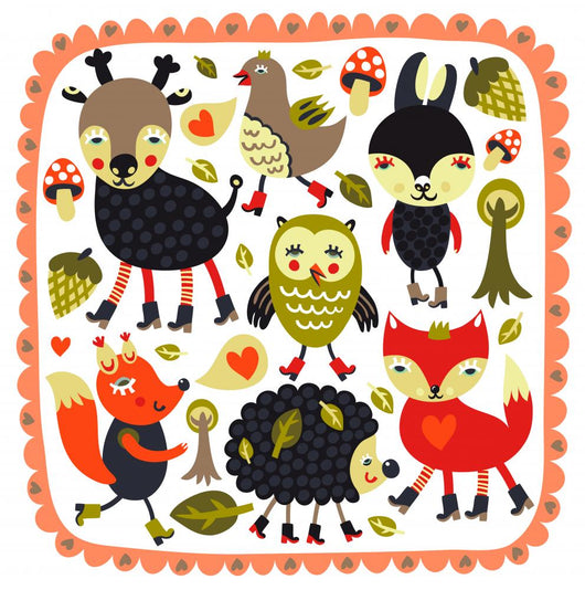 Cute with Woodland Animals