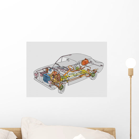Car Wall Decal