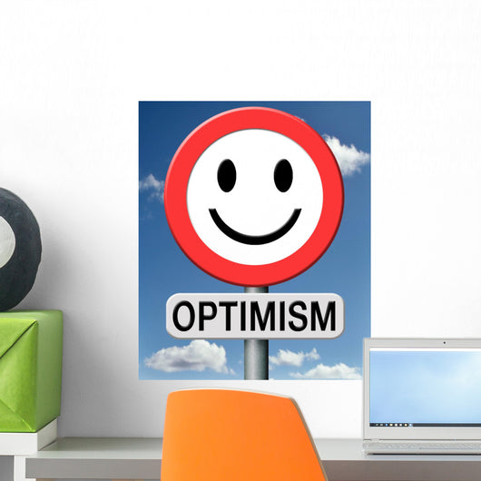 Optimist Wall Mural
