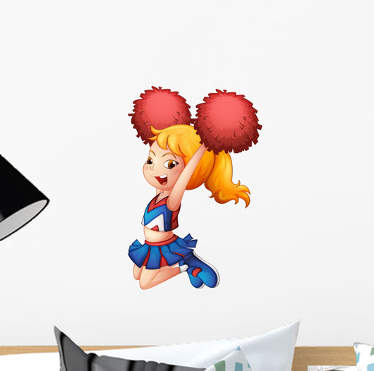 Energetic Cheerleader