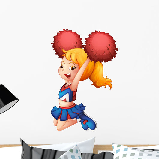 Energetic Cheerleader