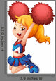 Energetic Cheerleader