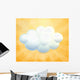 White Cloud Wall Mural