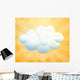 White Cloud Wall Mural