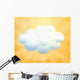 White Cloud Wall Mural
