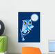 Night Owl Writer Wall Mural