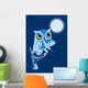 Night Owl Writer Wall Mural