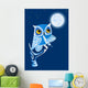 Night Owl Writer Wall Mural