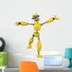 Yellow Robot Is Happy