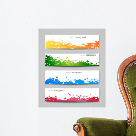 Set Colored Backgrounds