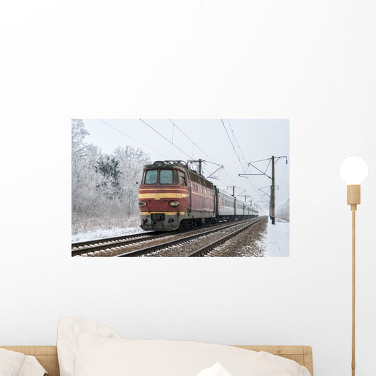 Passenger Train Hauled Electric