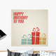 Happy Birthday Retro Vector