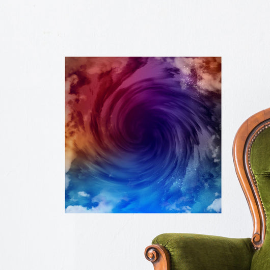 Cosmic clouds of mist Wall Mural