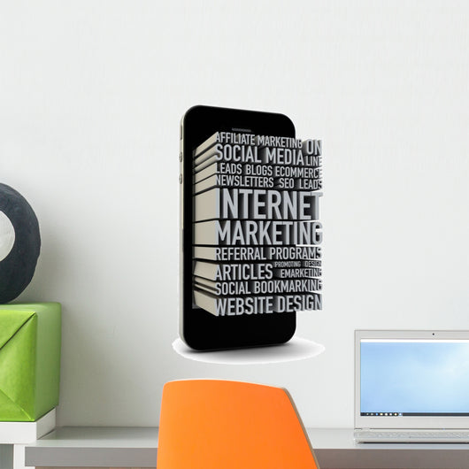 internet marketing Wall Decal