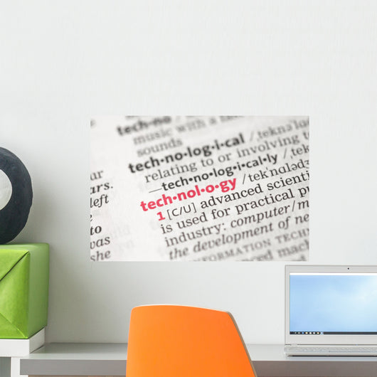Technology Definition Wall Mural