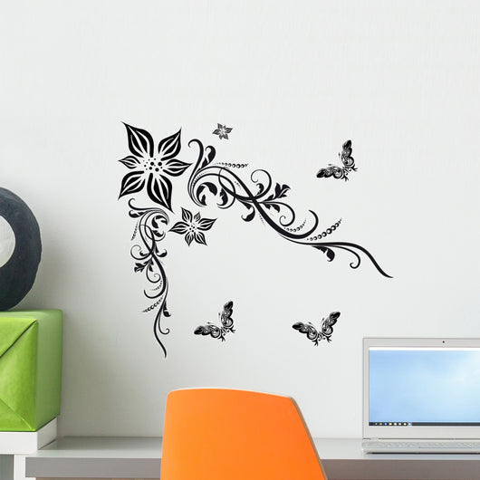 Abstract Floral White