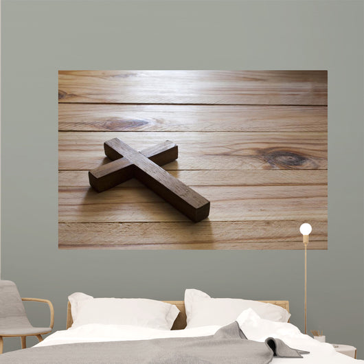 Cross over Wood Table