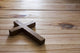 Cross over Wood Table