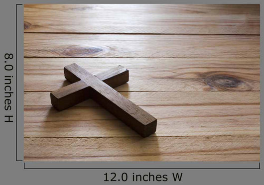Cross over Wood Table