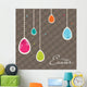 Happy Easter background. Wall Mural