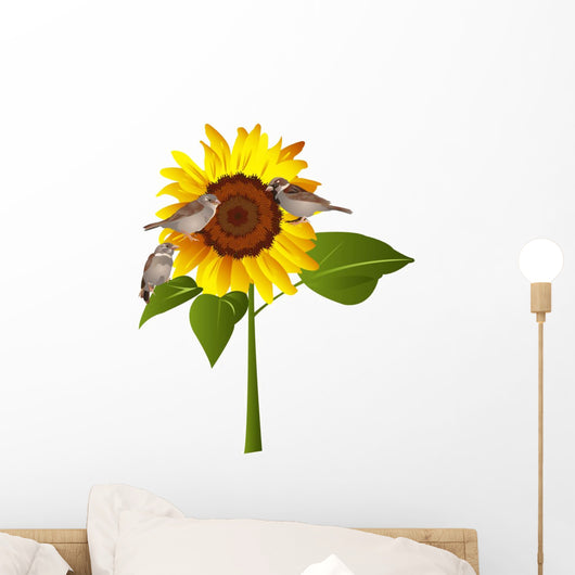 Sunflower Wall Decal