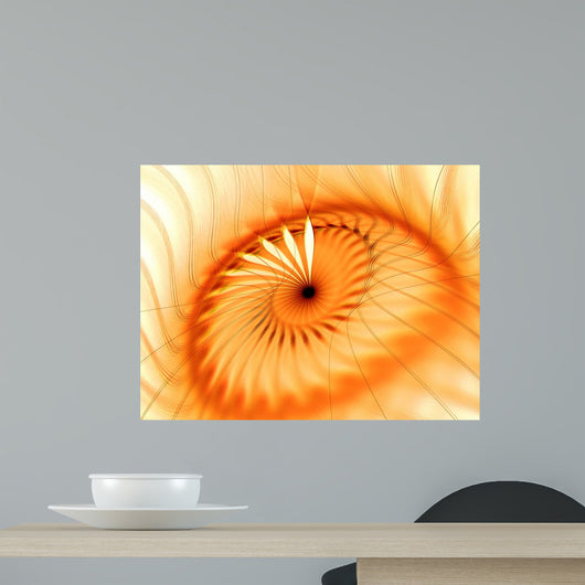 Abstract Fractal with Lines