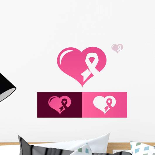 Pink Ribbon Heart Awarness