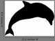 Silhouette Jumping Dolphin
