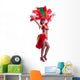 Attractive samba dancer Wall Decal