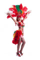Attractive samba dancer Wall Decal