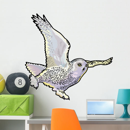 Snowy Owl Wall Decal