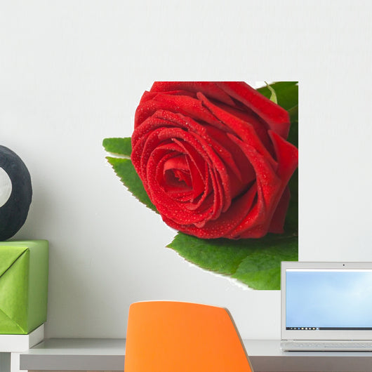 Red Rose - Rosa Rossa Wall Decal
