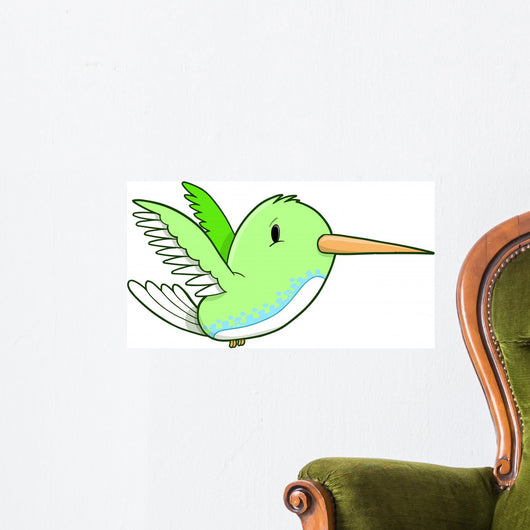 Cute Humming Bird Vector