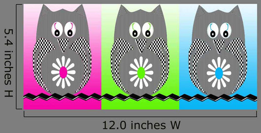 Three Owls Wall Mural