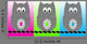 Three Owls Wall Mural
